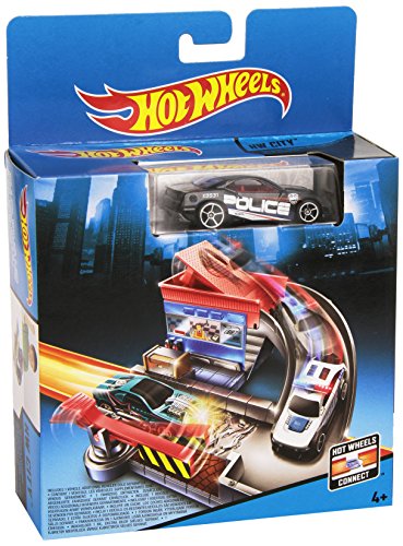 Mattel Hot Wheels Tollbooth Takedown Track Set