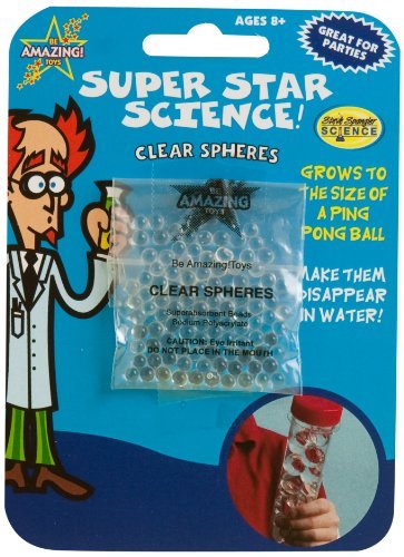 Be Amazing Toys Clear Spheres Mini Blister Science Experiment Kits by Be Amazing! Toys