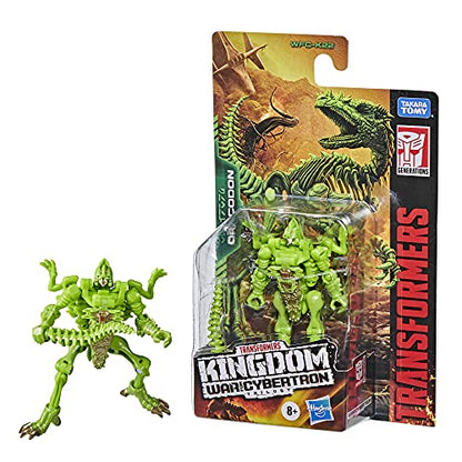 Transformers Toys Generations War for Cybertron: Kingdom Core Class WFC-K22 Dracodon Action Figure - Kids Ages 8 and Up, 3.5-inch