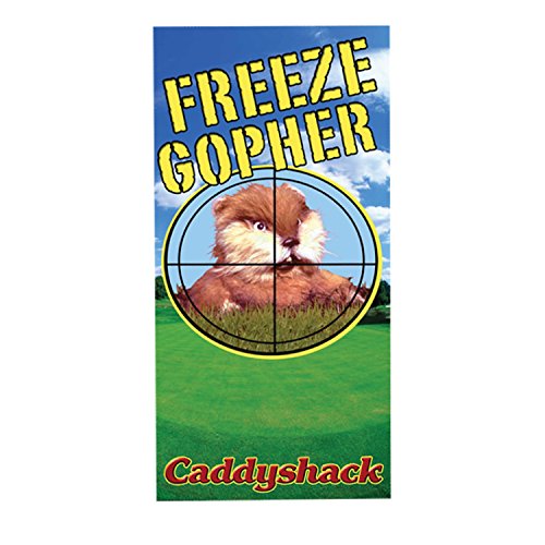 Factory Entertainment Caddyshack Gopher Beach Towel