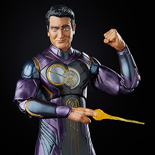 Marvel Hasbro Legends Series The Eternals 6-Inch Action Figure Toy Kingo, Movie-Inspired Design, Includes 4 Accessories, Ages 4 and Up