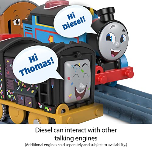 Thomas & Friends Motorized Toy Train Talking Percy Engine with Phrases