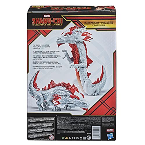 Marvel Hasbro Shang-Chi and The Legend of The Ten Rings The Great Protector Dragon Figure, Action Toy for Kids Ages 4 and Up