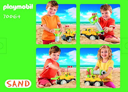 Playmobil Sand 70064 Drilling Vehicle, for Children Ages 2+