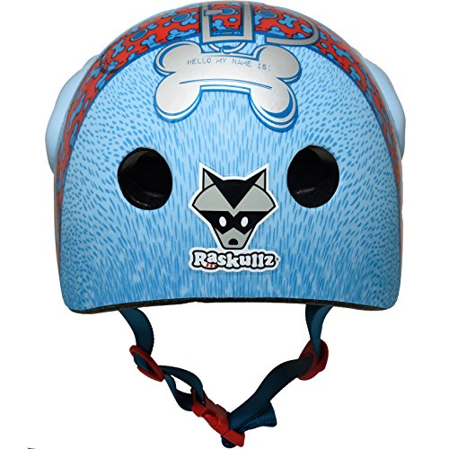 Bell Raskullz Pugsley Pug Blue Helmet with Googly Eyes, Multi (8052012)