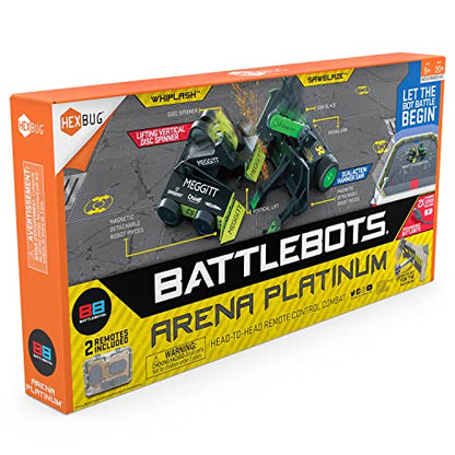 HEXBUG BattleBots Arena Platinum – Multiplayer Remote Control Robot Toy for Kids – for Boys and Girls Ages 8 and Up