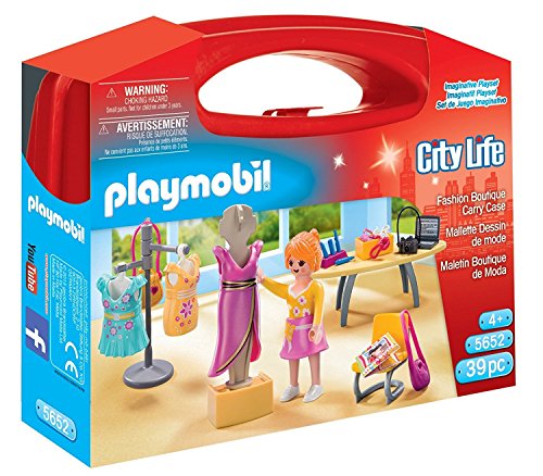 Playmobil 5652 Carrying Case Large Fashion Designer Building Kit