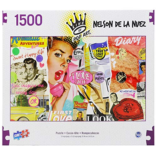 Sweet Happy Life 1500PC Puzzle by King of Pop Art Nelson De La Nuez