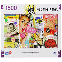 Sweet Happy Life 1500PC Puzzle by King of Pop Art Nelson De La Nuez