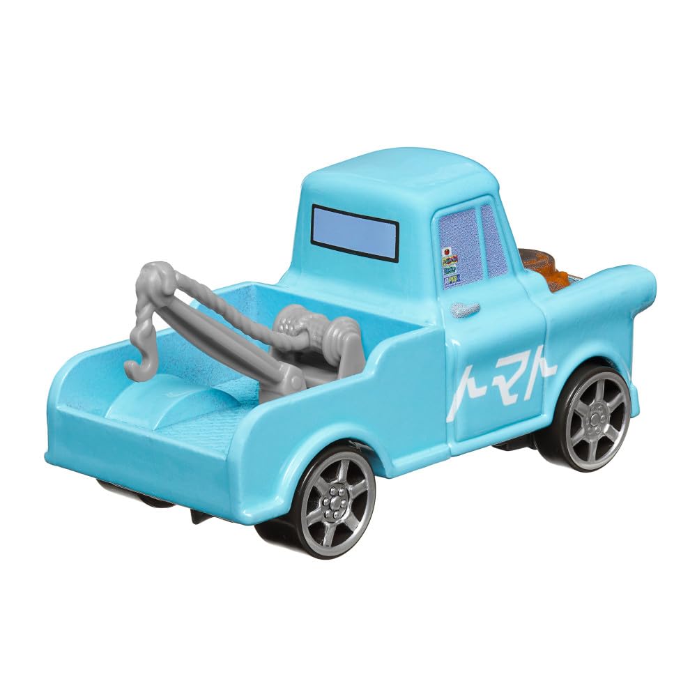 Disney and Pixar Tokyo Mater, Drift Party Mater Die-Cast Truck, 1:55 Scale Collectible Toy