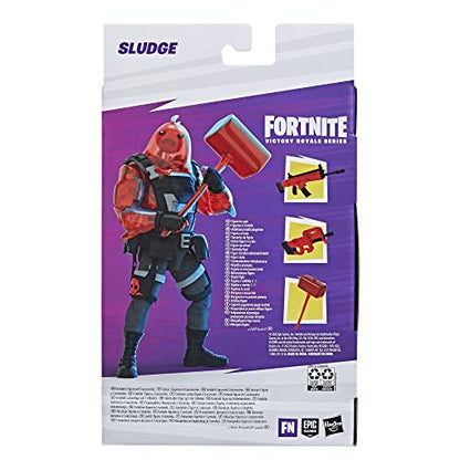 FORTNITE Victory Royale Series Sludge Collectible Action Figure with Accessories, 8+ Years, 6-inch