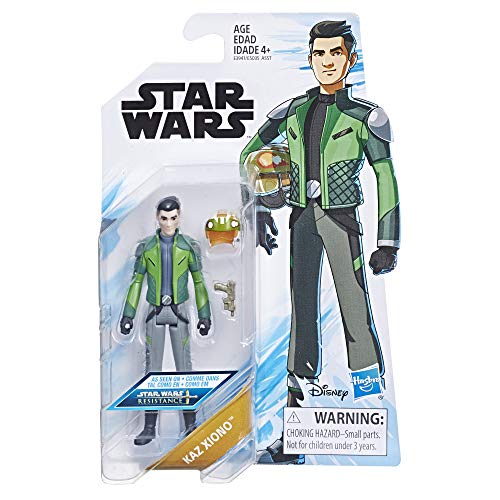 STAR WARS Resistance Animated Series 3.75-inch Kaz Xiono Figure E3941