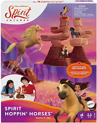 Mattel Games Spirit Untamed Hoppin’ Horses Kids Game Horse