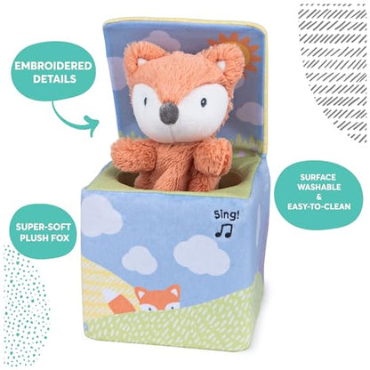 Baby GUND Fox in a Box, Animated Plush Activity Toy for Babies and Infants, Ages 0 and Up, Multicolor