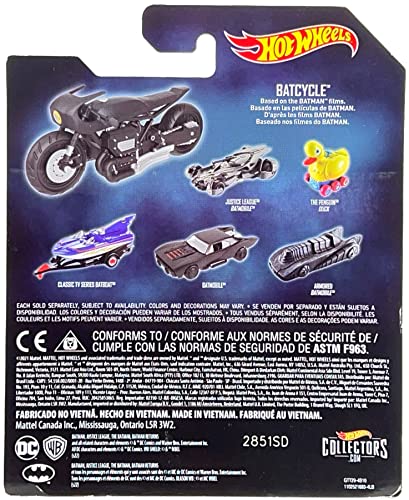 Hot Wheels 1:50 Scale Diecast Batman Series: The Batman 2022 Movie Batcycle