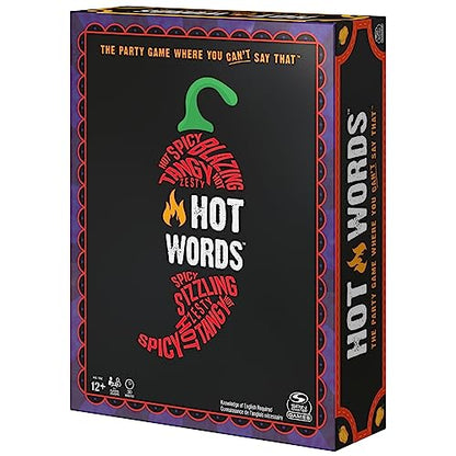 Spin Master Games Hot Words, Word Guessing Party Game, Board Game for Ages 12 & up, by Spin Master