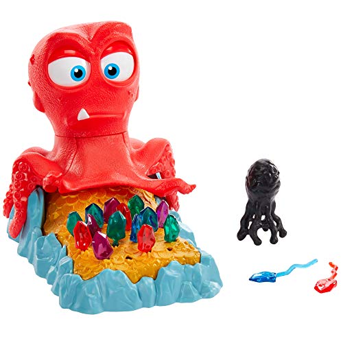 Mattel Games Inky’s Fortune Kid’s Game with Octopus, Gems and Ink Blob, Gift for Children 5 Years Old & Up