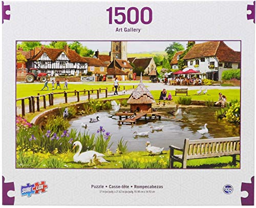 Sure Lox - Art Gallery Village - 1500 Piece Jigsaw Puzzle