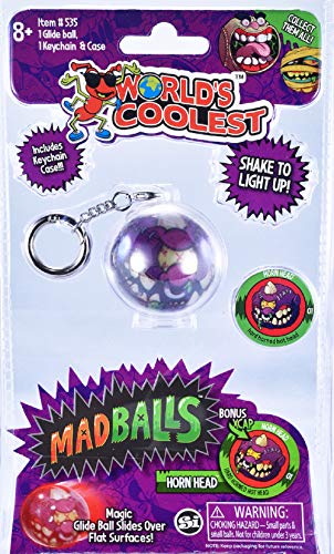 World's Coolest Mad Balls Glider Keychain