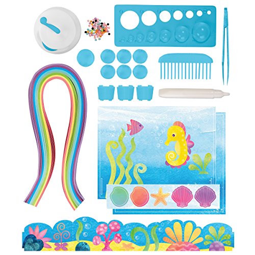 Alex DIY Paper Swirls 3D Mermaid Ocean Kids Art and Craft Activity