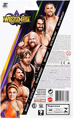 WWE Wrestlemania Seth Rollins Action Figure