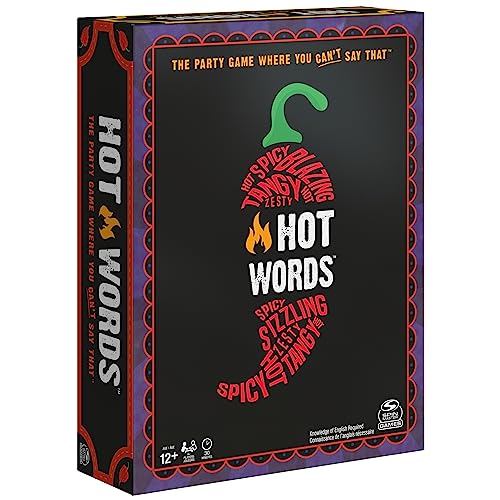 Spin Master Games Hot Words, Word Guessing Party Game, Board Game , by Spin Master