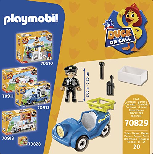 Playmobil Duck On Call - Police Mini-Car