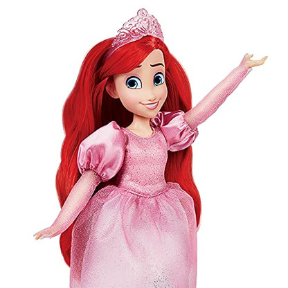 Disney Princess Comfy Squad Comfy to Classic Ariel Fashion Doll with Extra Outfit and Shoes, Toy for Girls 5 Years and Up