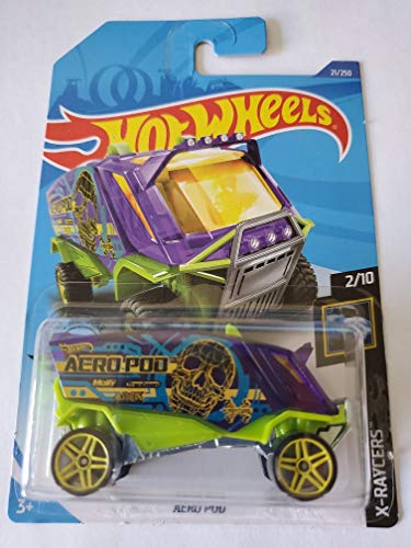 Hot Wheels 2020 X-Raycers Aero Pod, 21/250 Purple