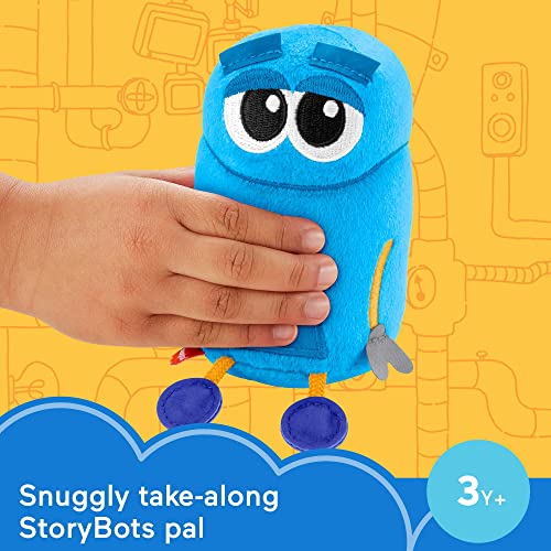 Fisher-Price StoryBots Colors with Bang Plush, take-along musical preschool toy for kids ages 3 years and up