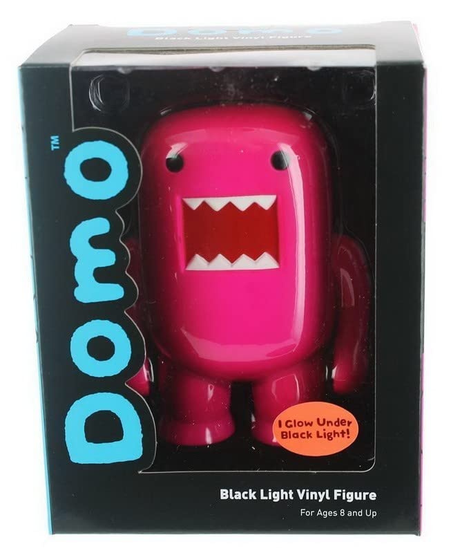 4" Domo Vinyl Figure: Black Light Purple