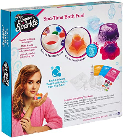 Shimmer and Sparkle Make Your Own Bubblin Bath Geleez