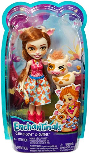 Spirit Enchantimals Doll and Small Animal Friend Figure, 6 inch Doll