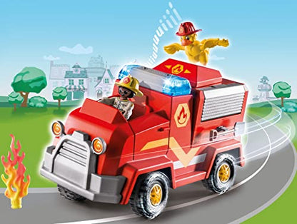 Playmobil Duck On Call - Fire Brigade Emergency Vehicle