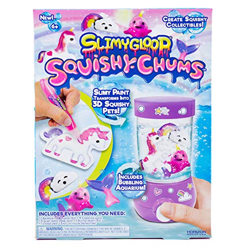 Slimygloop Squishy Chums Mystical Aquarium Box by Horizon Group USA, Multi