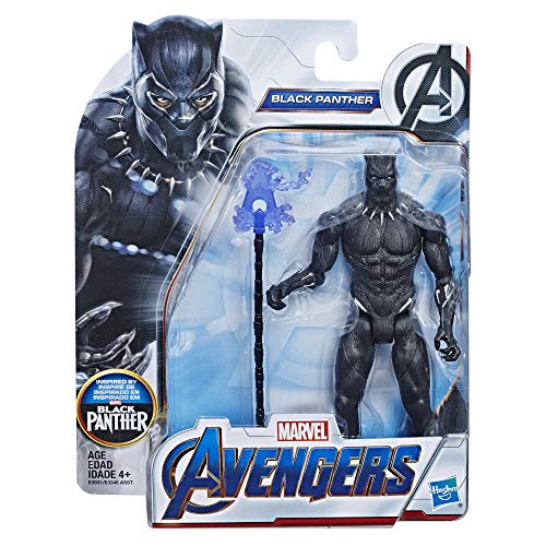 Avengers Marvel Black Panther 6"-Scale Marvel Super Hero Action Figure Toy