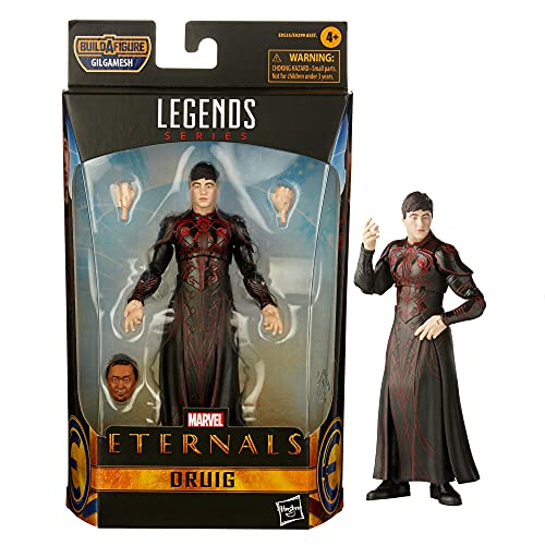 Marvel Hasbro Legends Series The Eternals 6-Inch Action Figure Toy Druig, Movie-Inspired Design, Includes 2 Accessories, Ages 4 and Up