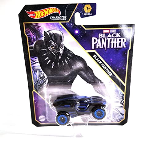 Hot Wheels Marvel Black Panther Wakanda Forever Character Car