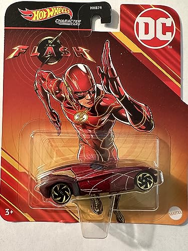 Hot Wheels Character Cars Vehículo de juguete Flash -DC para niños de 3 años en adelante