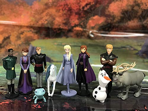 Phidal - Disney Frozen 2 My Busy Books - 10 Figurines and a Playmat