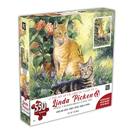 550 Piece Puzzle for Adults SELF Serve by Linda Picken 24X18 Jigsaw from KI Puzzles