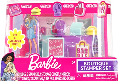 Barbie Boutique Stamp Set - Creative Stamps for Kids to Explore