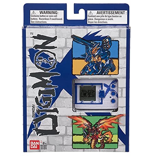 Digimon X Bandai Digivice Virtual Pet Monster - White & Blue (41922)