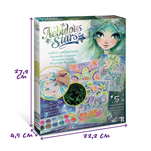 Marinia’s Magic Watercolor – Watercolor kit for kids – Glow-in-the-dark