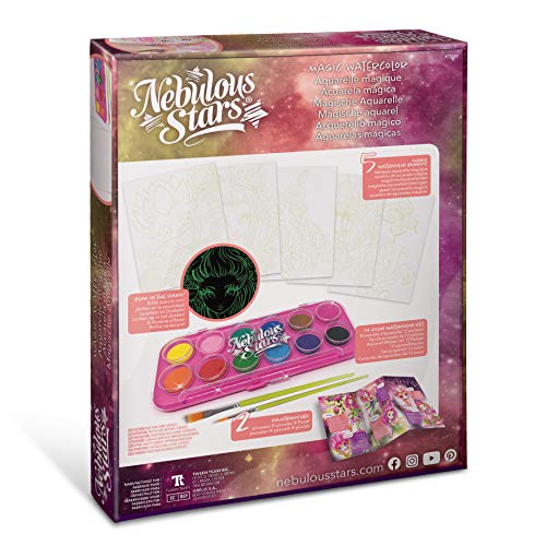 Nebulous Stars Petulia’s Magic Watercolor – Watercolor kit for kids – Glow-in-the-dark
