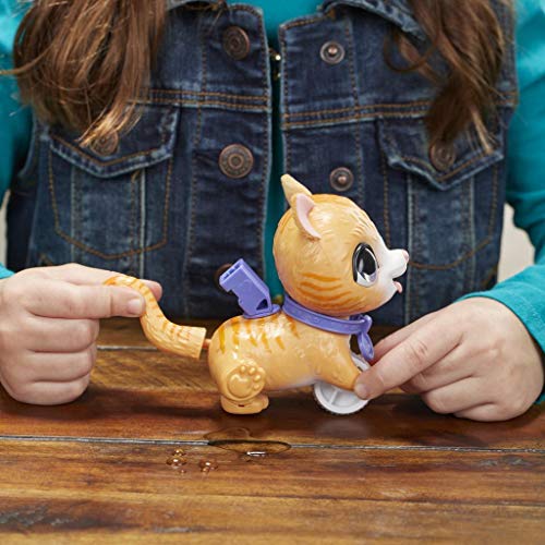 FurReal Peealots Lil’ Wags Tabby Interactive Pet Toy, Ages 4 and Up