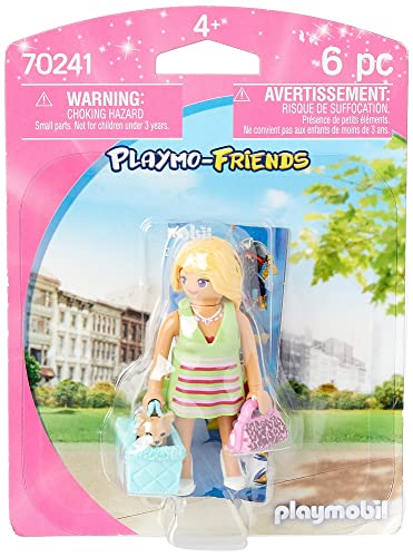 Playmobil 70241 Playmo-Friends Woman with Puppy, Multicoloured