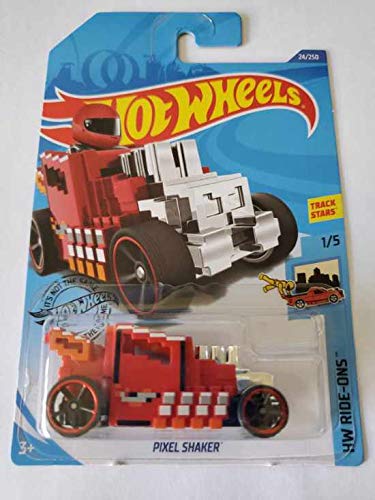 Hot Wheels 2020 Hw Ride-Ons Pixel Shaker, 24/250 Red