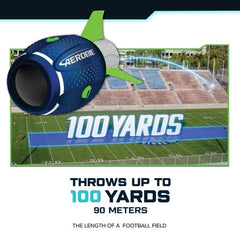 Aerobie Sonic Fin Football, Aerodynamic Russel Wilson Foam Football Toy, Outdoor Games for Kids and Adults Aged 8 and Up