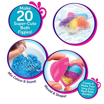 Cra-Z-Art Shimmer and Sparkle Spa Creations Ultimate Bath Bomb Maker Fashion Craft Kits